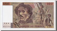 Frankreich 100 Francs Geldschein, 100 F 1978-1995 ''Delacroix'', VZ -