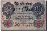 Deutschland 20 Mark Geldschein, 1910-04-21, KM:40a, S -