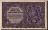 Polen 1000 Marek Geldschein, 1919-08-23, KM:29, SS+ -