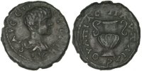 Assarion Münze, Geta, SS, Bronze -
