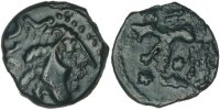 Frankreich Bronze Æ Münze, Carnutes, Bronze, SS, Bronze -