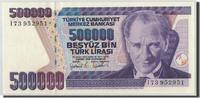 Türkei 500,000 Lira Geldschein, 1970-01-14, KM:212, UNZ -