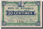 Frankreich 50 Centimes Geldschein, Roubaix et Tourcoing, Undated, UNZ -