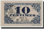 Frankreich 10 Centimes Geldschein, Lille, UNZ-, Pirot:59-1632 -