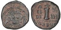 Decanummium Münze, Maurice Tiberius, Antioch, S+, Kupfer, Sear:537 -