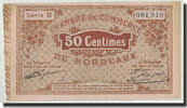 Frankreich 50 Centimes Geldschein, Bordeaux, Undated, VZ, Pirot:30-1 -