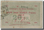 Frankreich 20 Francs Geldschein, Aniche, S, Pirot:59-75 -