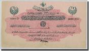 Türkei 1/2 Livre Geldschein, 18.10.AH1331, KM:72, SS -