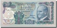 Türkei 500 Lira Geldschein, 1970-01-26, KM:190, UNZ -