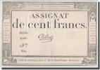 Frankreich 100 Francs Chibout, 7.1.1795, S+, KM:A78, Lafaurie:173 -