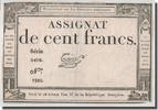 Frankreich 100 Francs Taizy, 7.1.1795, S+, KM:A78, Lafaurie:173 -