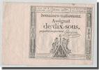 Frankreich 10 Sous Guyon, 1792-01-04, SS+, KM:A53, Lafaurie:148 -