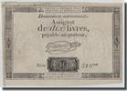 Frankreich 10 Livres Taisaud, 1792-10-24, S, KM:A66a, Lafaurie:161a -