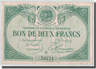 Frankreich 2 Francs Nantes, SS+, Pirot:88-10 -