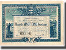 Frankreich 25 Centimes La Roche-sur-Yon, VZ, Pirot:65-26 -