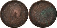 Frankreich Decime Münze, Dupré, Paris, S, Bronze, Gadoury:185 -