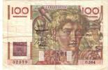 Frankreich 100 Francs Jeune Paysan, O.584, SS, Fayette:28.41, KM:128d -