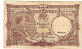 Belgien 20 Francs Geldschein, 1947-05-06, KM:111, SS -