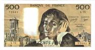 Frankreich 500 Francs Pascal, X.75, VZ, Fayette:71.17, KM:156d -