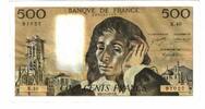 Frankreich 500 Francs Pascal, K.40, SS+, Fayette:71.10, KM:156b -