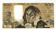 Frankreich 500 Francs Pascal, K.40, SS+, Fayette:71.10, KM:156b -
