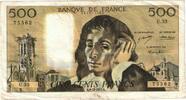 Frankreich 500 Francs Pascal, U.33, S, Fayette:71.10, KM:156b -