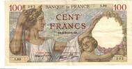 Frankreich 100 Francs Sully, S.98, S, Fayette:26.2, KM:94 -