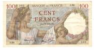 Frankreich 100 Francs Sully, S.98, SS, Fayette:26.2, KM:94 -