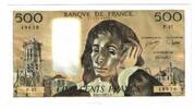 Frankreich 500 Francs Pascal, P.47, SS+, Fayette:71.12, KM:156c -