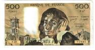 Frankreich 500 Francs Pascal, P.47, S+, Fayette:71.12, KM:156c -