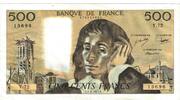 Frankreich 500 Francs Pascal, Y.72, SS, Fayette:71.16, KM:156d -