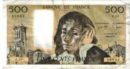 Frankreich 500 Francs Pascal, Z.59, S, Fayette:71.14, KM:156d -