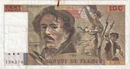 Frankreich 100 Francs Delacroix, C.228, S+, Fayette:69bis.8, KM:154g -