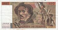 Frankreich 100 Francs Delacroix, B.221, S, Fayette:69bis.7, KM:154g -