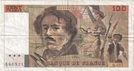 Frankreich 100 Francs Delacroix, Q.217, S+, Fayette:69bis.05, KM:154g -