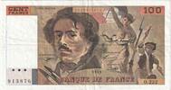 Frankreich 100 Francs Delacroix, O.222, SS+, Fayette:69bis.7, KM:154g -