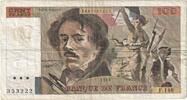 Frankreich 100 Francs Delacroix, F.148, SGE, Fayette:69.13C, KM:154d -