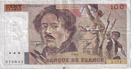 Frankreich 100 Francs Delacroix, S.174, S, Fayette:69bis.2c, KM:154e -