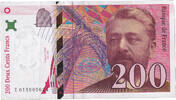 Frankreich 200 Francs Eiffel, E.015, SS+, Fayette:75.2, KM:159a -