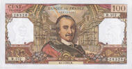 Frankreich 100 Francs Corneille, R.572, VZ+, Fayette:65.36, KM:149d -