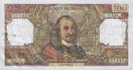 Frankreich 100 Francs Corneille, Z.720, SS+, Fayette:65.42, KM:149d -