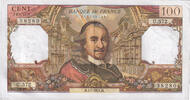 Frankreich 100 Francs Corneille, U.572, SS+, Fayette:65.36, KM:149d -