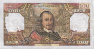 Frankreich 100 Francs Corneille, V.704, SS+, Fayette:65.41, KM:149d -