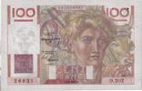 Frankreich 100 Francs Jeune Paysan, D.202, SS+, Fayette:28.14, KM:128b -