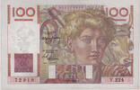 Frankreich 100 Francs Jeune Paysan, Y.224, SS+, Fayette:28.16, KM:128b -