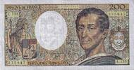 Frankreich 200 Francs Montesquieu, L.153, SS, Fayette:70.12c, KM:155e -