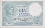 Frankreich 10 Francs Minerve, F.84020, VZ+, Fayette:7.28, KM:84 -