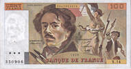 Frankreich 100 Francs Delacroix, X.14, SS, Fayette:69.02C, KM:154a -