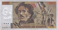 Frankreich 100 Francs Delacroix, D.75, SS+, Fayette:69.08a, KM:154b -
