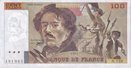 Frankreich 100 Francs Delacroix, N.159, VZ, Fayette:69 bis 2.b, KM:154e -